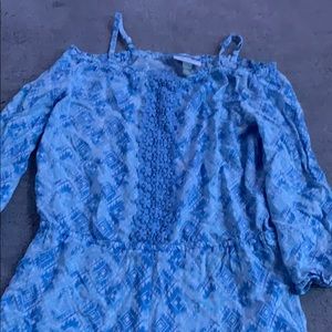 Children’s place girls blue romper